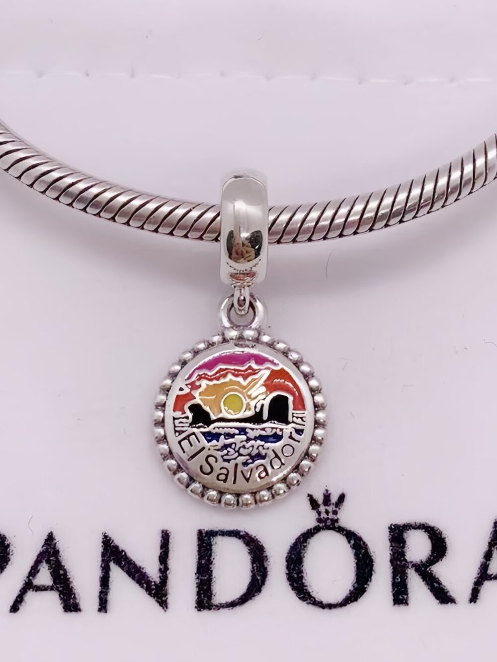 Pandora El Salvador Beach Exclusive Charm Pendant